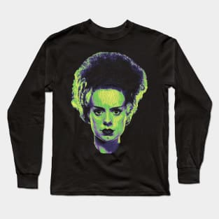 The Bride of Frankenstein Retro Long Sleeve T-Shirt